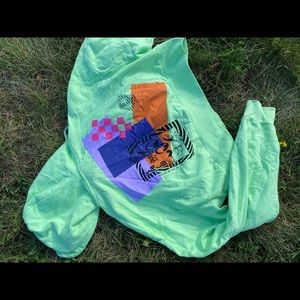 Collusion Cropped Hoodie 💚